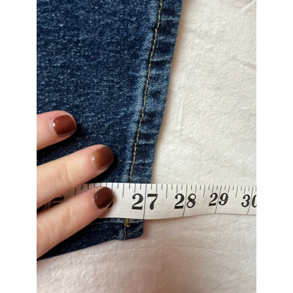 Lauren Ralph‎ Lauren High-Rise Straight Ankle Jeans Blue Comfort Stretch 8 29 - Picture 4 of 6